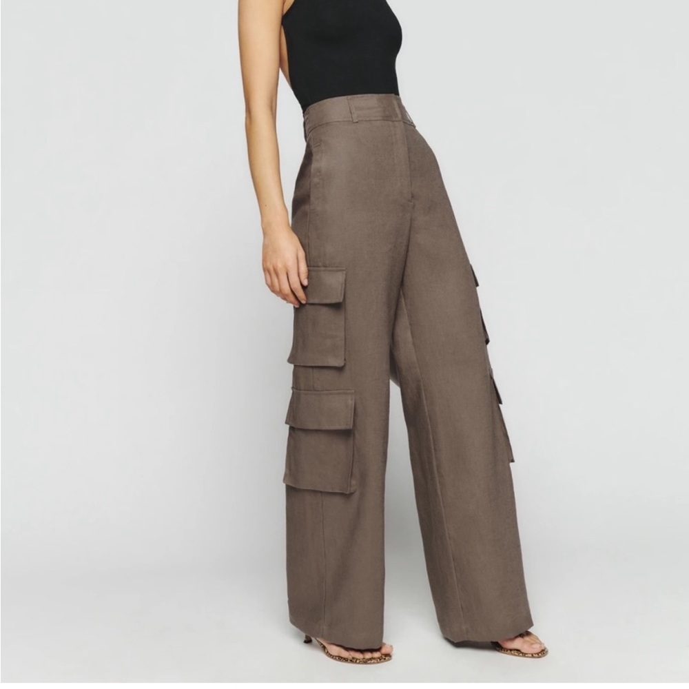 Reformation linen pants